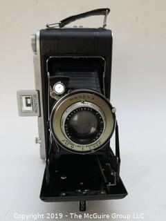 KODAK Box Camera; Anastigmat f 4.5; 126 MM; with leather case