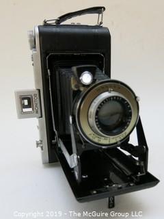 KODAK Box Camera; Anastigmat f 4.5; 126 MM; with leather case