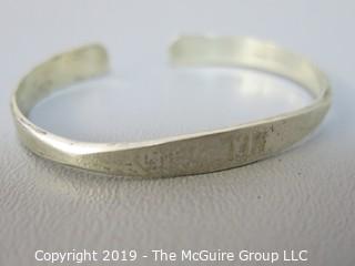 Jewelry:   Parker Sterling Bracelet; 9g