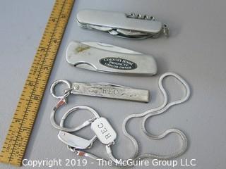 (3) Stainless Steel Knives