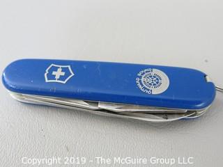 Rare Tinker Blue Victorinox Swiss Army Knife with "Outward Bound" Logo