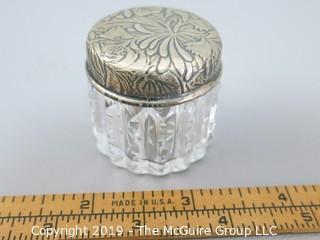 Sterling covered keepsake box