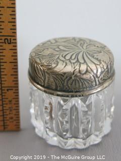 Sterling covered keepsake box