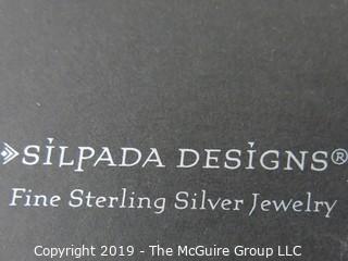 Jewelry:  Sterling Necklace with Silpada Designed Pendent