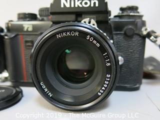 Nikon F3 SLR with Nikkor 50mm f 1.8 Lens