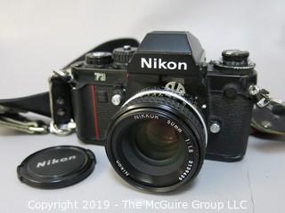 Nikon F3 SLR with Nikkor 50mm f 1.8 Lens