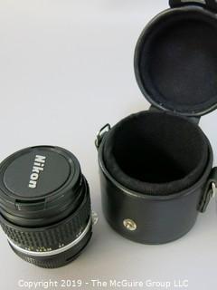 Nikkor 28mm; f2.8 Lens with L37 Nikon Filter and Lens Case