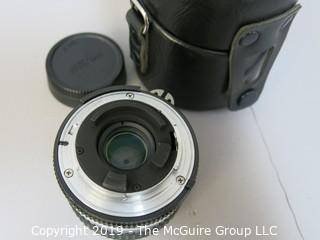 Nikkor 28mm; f2.8 Lens with L37 Nikon Filter and Lens Case