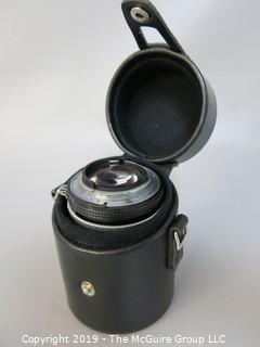 Nikkor 28mm; f2.8 Lens with L37 Nikon Filter and Lens Case