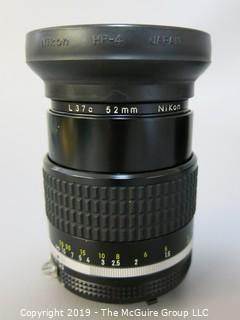 Nikkor 105mm; f2.5; with L37c Filter and Lens Case