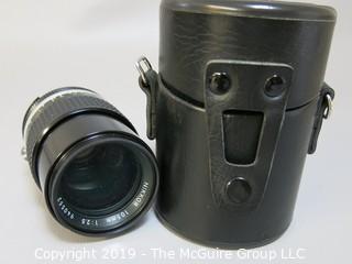 Nikkor 105mm; f2.5; with L37c Filter and Lens Case