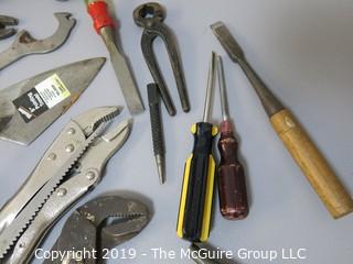 Collection of hand tools