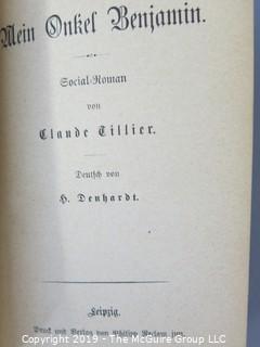 Collection of 10 Mostly German Language Books  