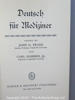 Collection of 10 Mostly German Language Books  