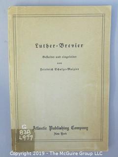 Collection of 10 Mostly German Language Books  