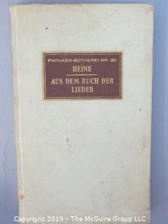 Collection of 10 Mostly German Language Books  