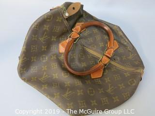 Louis Vuitton(?) Carry All Bag; 13" length