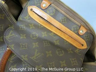 Louis Vuitton(?) Carry All Bag; 13" length