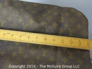 Louis Vuitton(?) Carry All Bag; 13" length