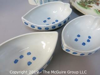 Collection of Ceramics including Japanese Otagiri Marks 