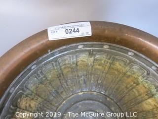 Tri-Footed Copper Urn