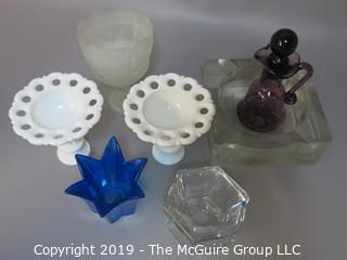 Collection of glass and ceramics