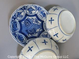 Collection of 5 Chinese Ceramic bowls