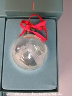 (2) NIB Lenox Holiday Ornaments