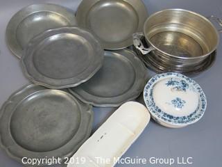 Collection of Ceramics and Pewter