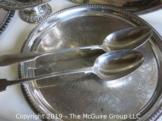 Collection of Silver Plate Servingware