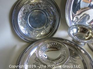 Collection of Silver Plate Servingware