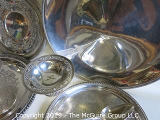 Collection of Silver Plate Servingware