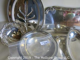 Collection of Silver Plate Servingware