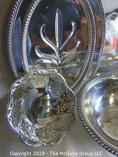 Collection of Silver Plate Servingware