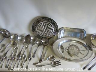 Collection of Silver Plate Servingware