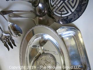 Collection of Silver Plate Servingware