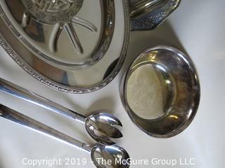 Collection of Silver Plate Servingware