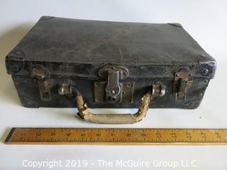 Vintage Case "Steampunk"; 4 1/2" x 8 1/2" x 19 1/2"