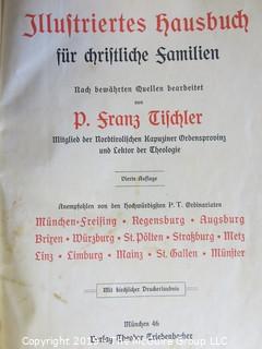 1908 Book; in German Language  Illustrated for Christian Families