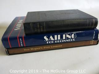 Collection of Hardback Books incl "Sailing for Beginners"