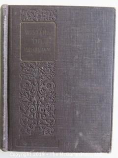 1928 classic book "The Virginian" by Wister