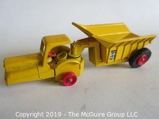 Toy: Made in England by Lesney No. 10 Dinkum Dumper (incomplete)