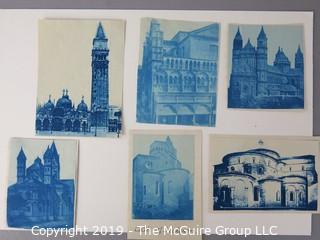 Photos: Historic: Unaccredited: Cyanotypes: Cathedrals 