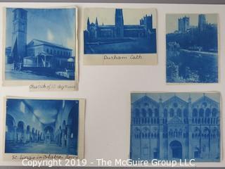 Photos: Historic: Unaccredited: Cyanotypes: Architecture & Various Cathedrals