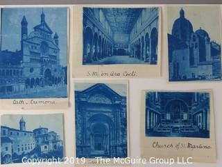 Photos: Historic: Unaccredited: Cyanotypes: Italian Cathedrals