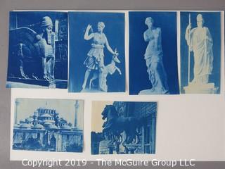 Photos: Historic: Unaccredited: Cyanotypes: Architecture  