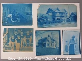 Photos: Historic: Unaccredited: Cyanotypes: Architecture 