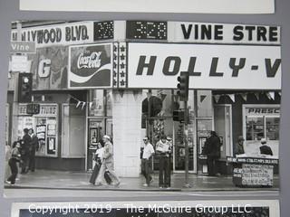 Photo: Historic: Americana: 3 images; Hollywood and Vine (1981); Adult movies at Drive-in; Marde Gras Float; 1948