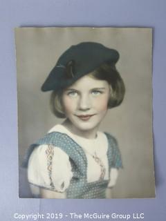 photo: Historic: Americana: 3 photos of females: beauty, young girl, child w/G'ma