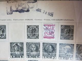 Collection of Postage Stamps 